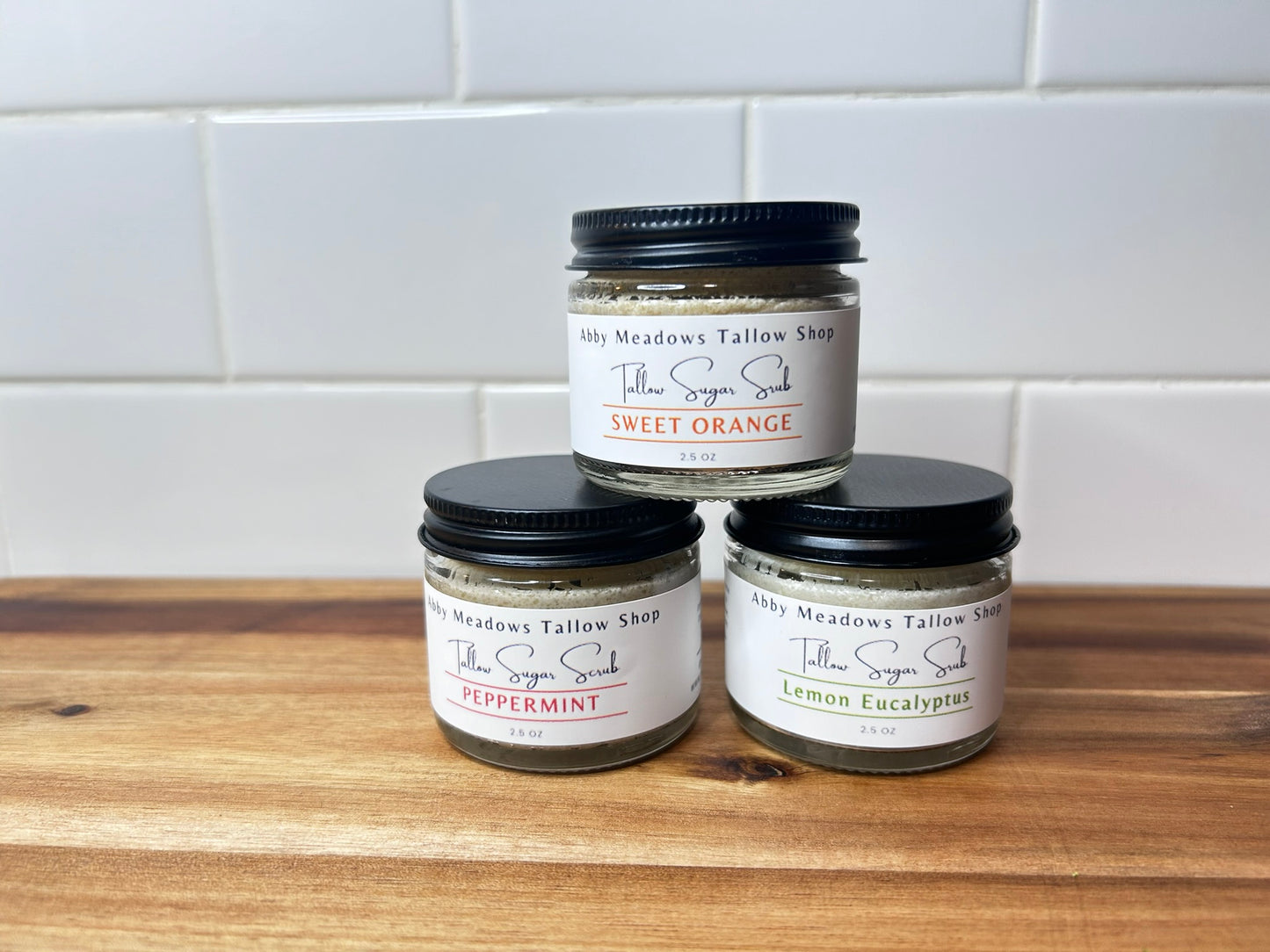 Tallow Sugar Scrubs
